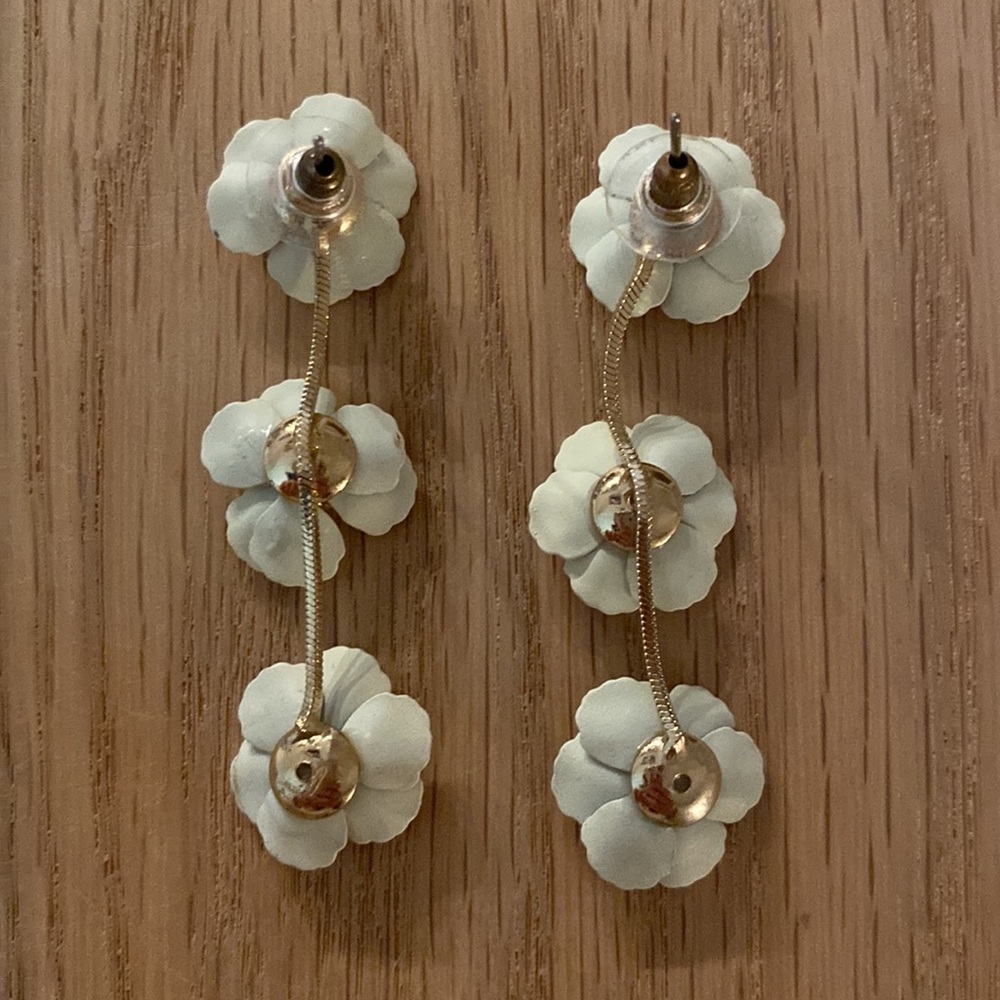 Flower Blossom Earrings - Picture 9 of 12